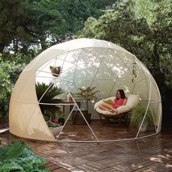 Garden igloo dome cover