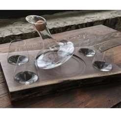 Personalised Revolving Decanter & Glasses