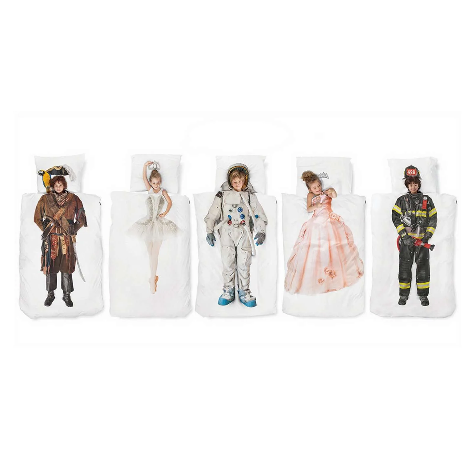 Snurk princess kids duvet set, single Snurk princess kids duvet set, single