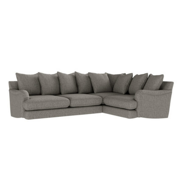 Rochester Scatterback RH Corner Sofa, Herringbone Steel-1