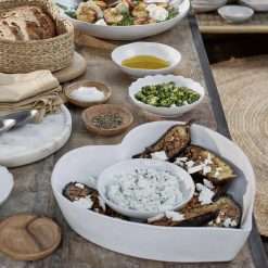 Porto Stoneware Large Heart Oven Dish