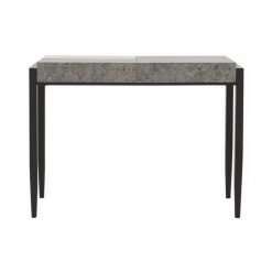 Toledo Console Table, Concrete Effect