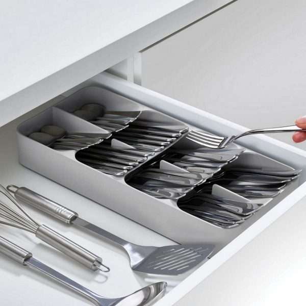 Drawerstore large compact cutlery organiser