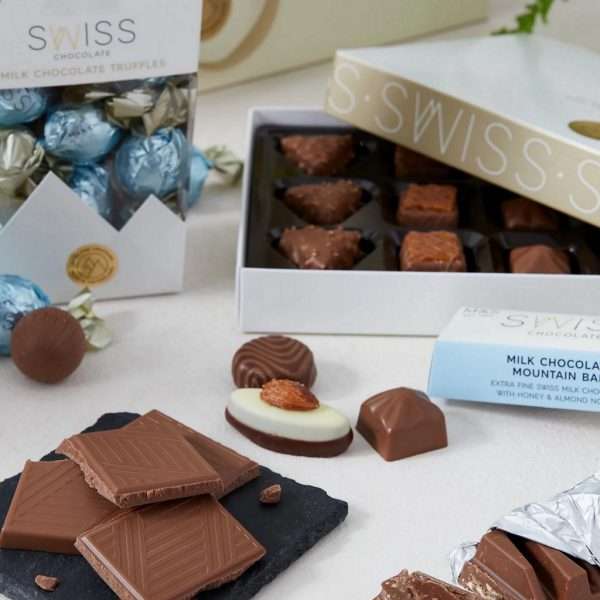 Taste of switzerland chocolate & truffle gift bag