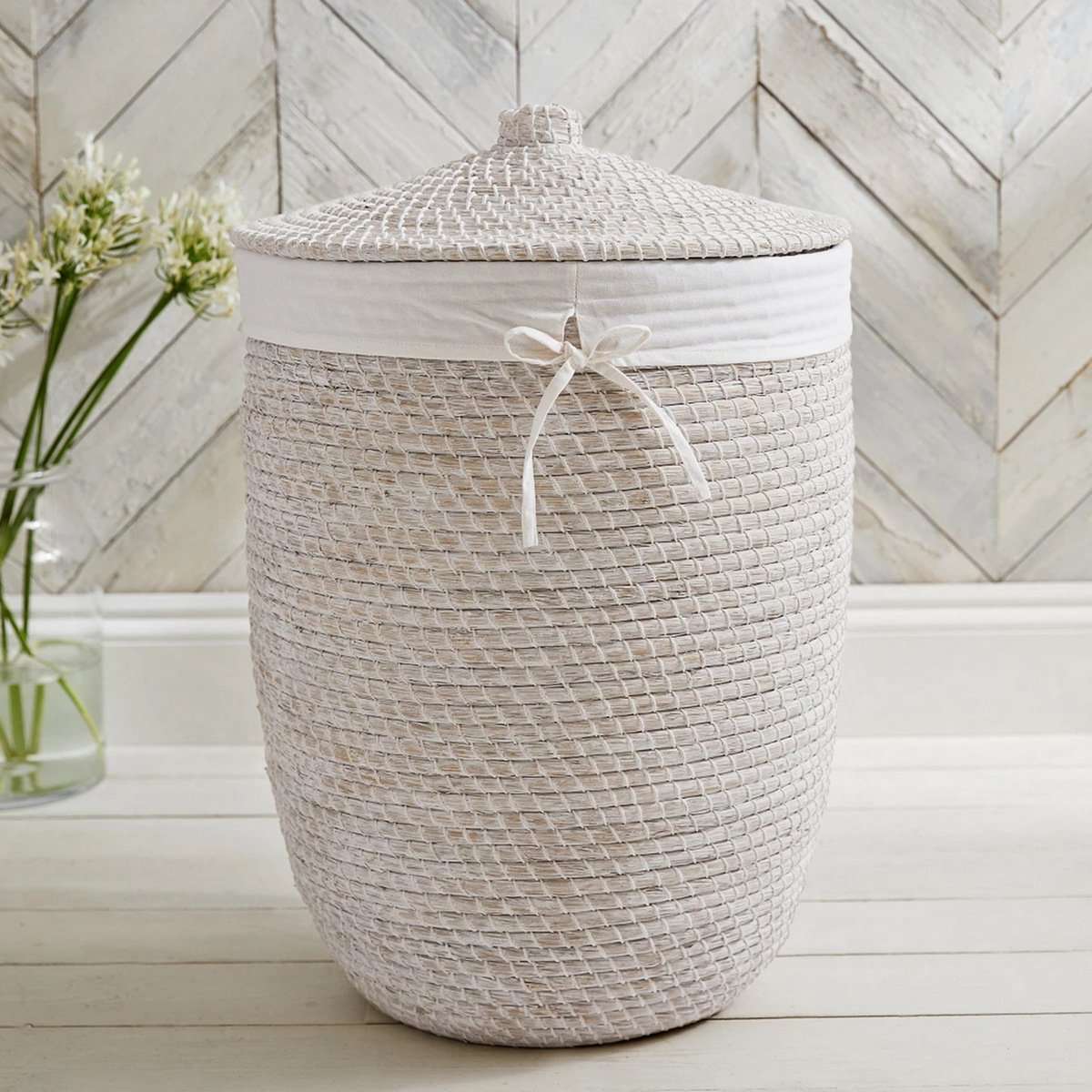 The White Company Alibaba Laundry Basket Absolute Home