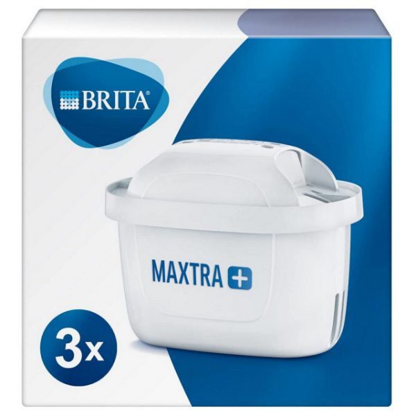 Brita maxtra+ water filter cartridge, three