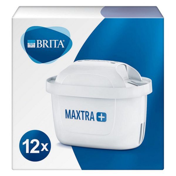 Brita maxtra+ water filter cartridge, twelve