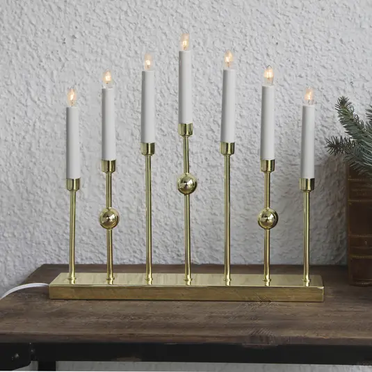 Luxurious Candleholder Gustavo 7-light