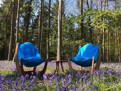 Kangaroo recliner set. Perfect relaxation in your garden.
