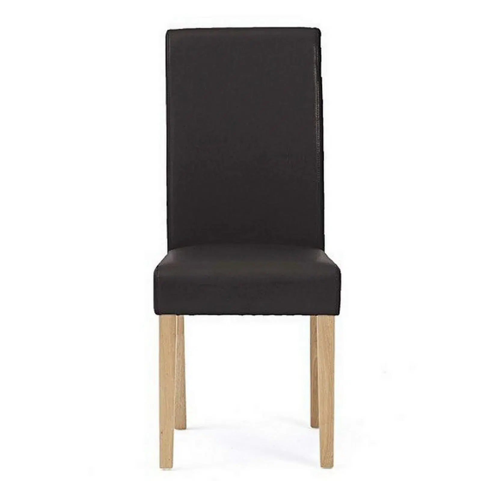 Albany faux leather dining chair, black Albany faux leather dining chair, black