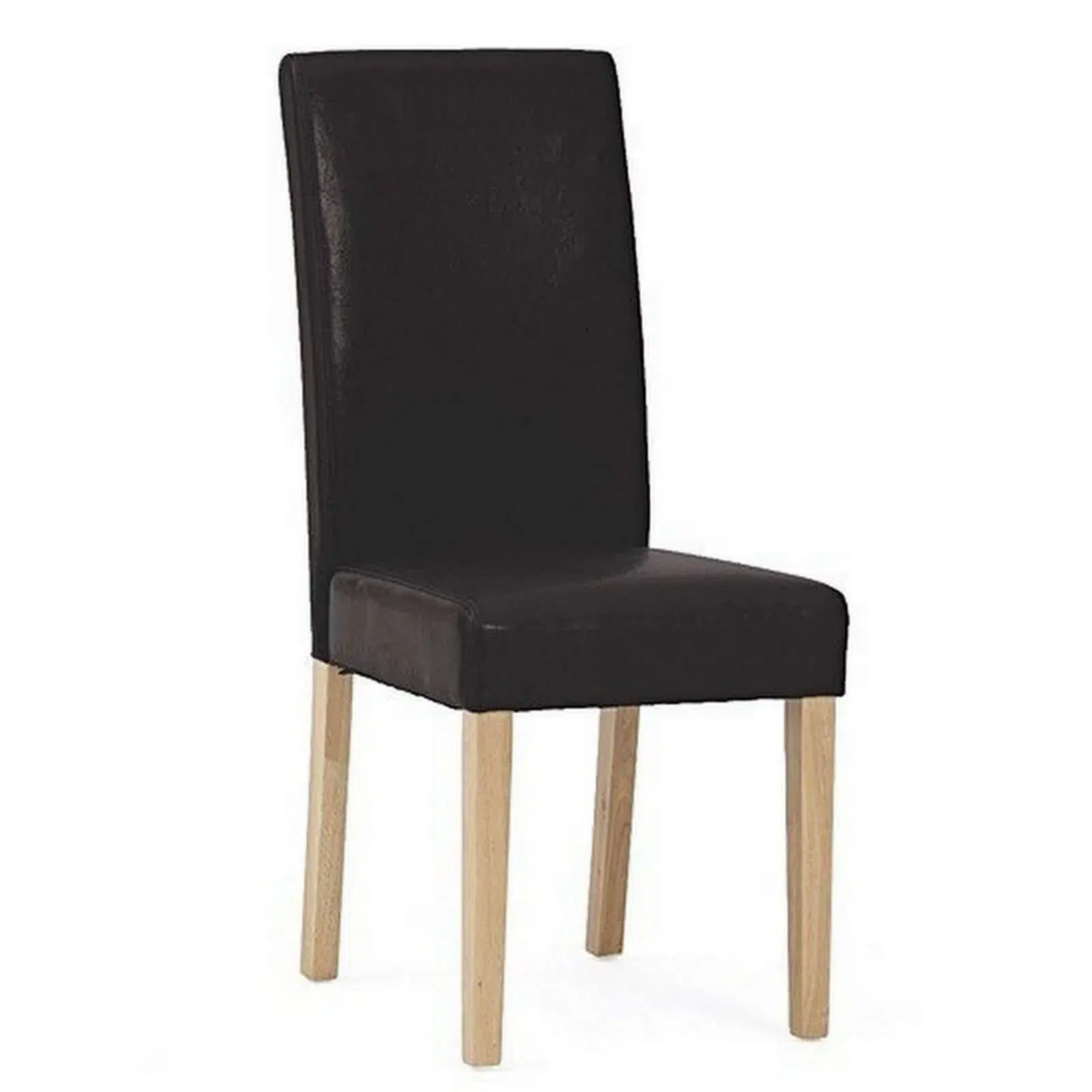 Albany faux leather dining chair, black Albany faux leather dining chair, black