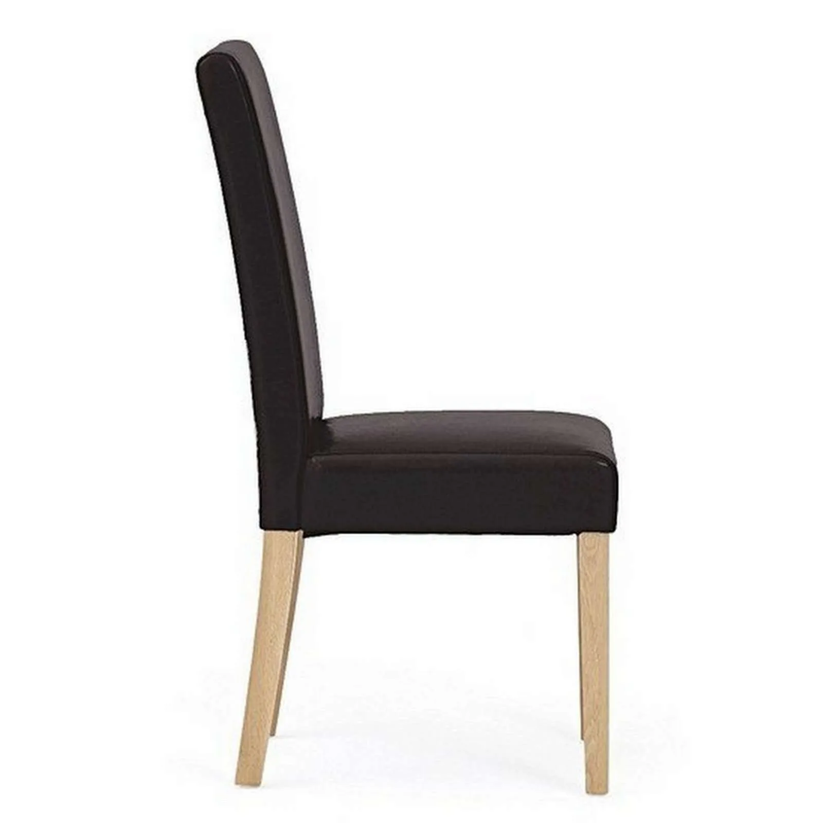 Albany faux leather dining chair, black Albany faux leather dining chair, black