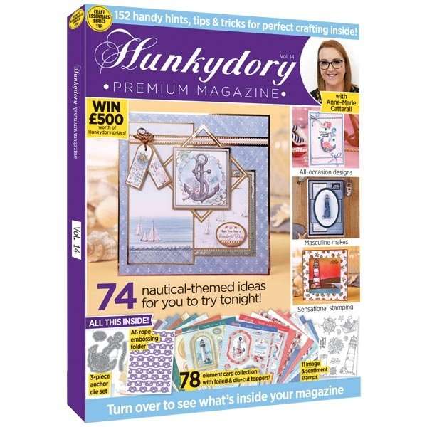 Hunkydory cardmaking collection magazine & kit 14