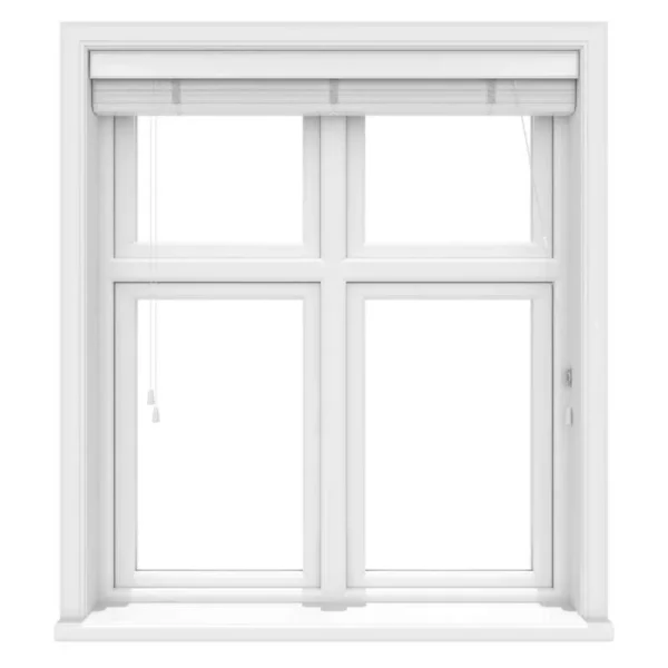 Gloss pure white real wood roman blind, made to measure