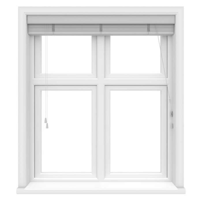Kalm grey real wood roman blind, made to measure