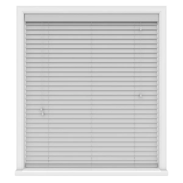Kalm Grey Real Wood Roman Blind, Made to Measure