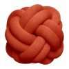Knot Cushion 30x30cm, Red
