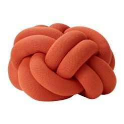 Knot Cushion 30x30cm, Red
