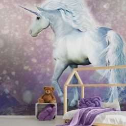 Magical Unicorn Wall Mural, 300 x 280cm