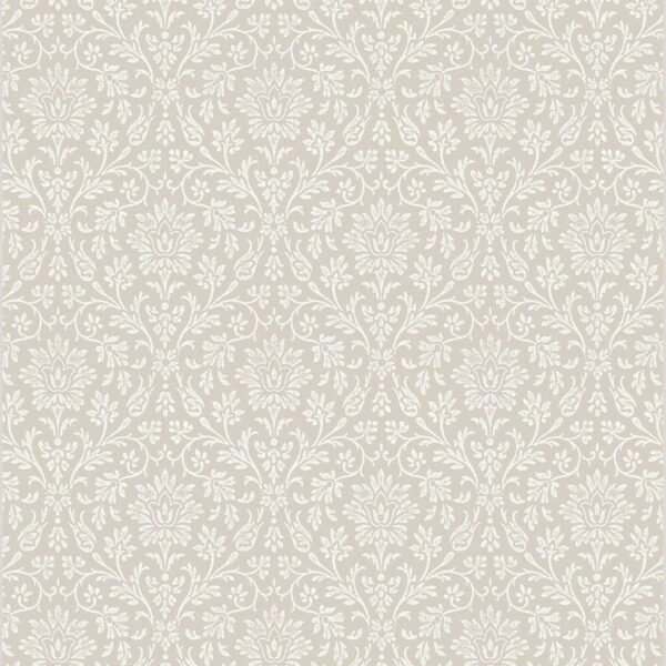 Laura Ashley Annecy Dove Grey Wallpaper - 10 Metres