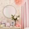 Laura Ashley Oriental Blossom Blush Wallpaper - 10 Metres