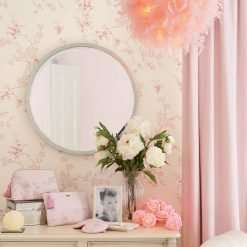 Laura Ashley Oriental Blossom Blush Wallpaper - 10 Metres
