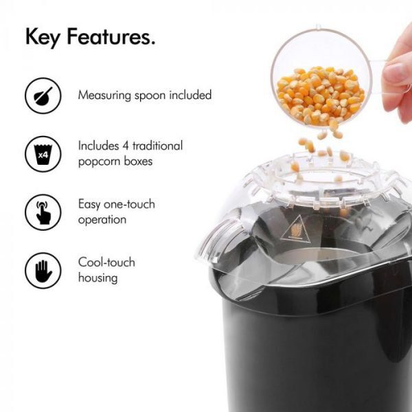 Vonshef hot air popcorn maker