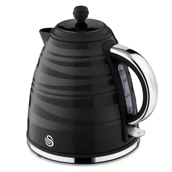 Swan 1. 7 litre jug kettle, black