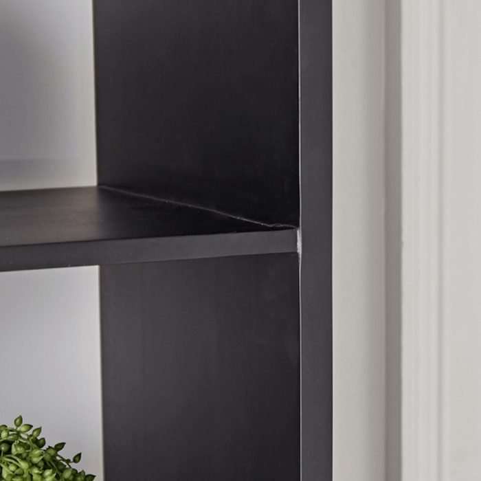Ridge black mango & bronze display unit