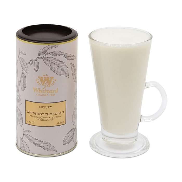 Luxury white hot chocolate