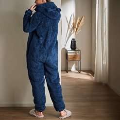 Teddy Bear So Soft Onesie, Navy