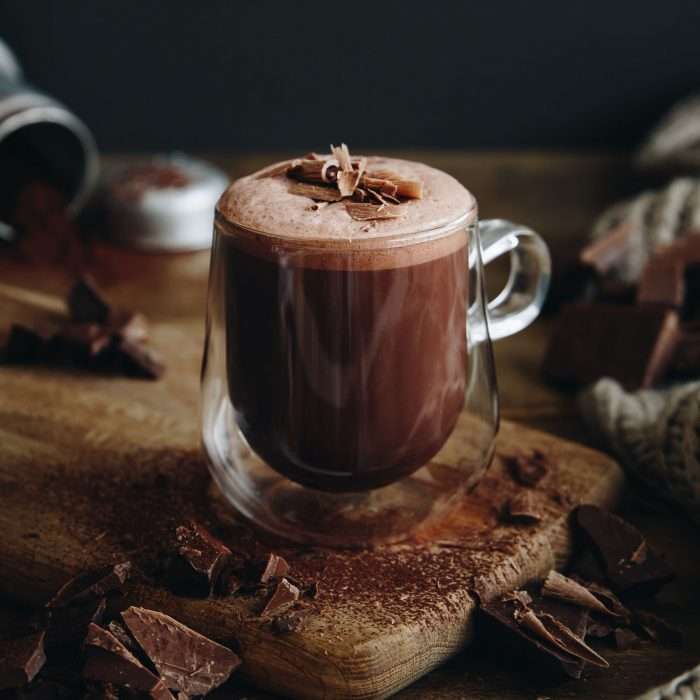 Luxury hot chocolate