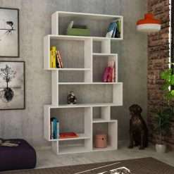 CARRY 10 Cube Bookcase - White