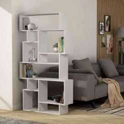 CARRY 10 Cube Bookcase - White
