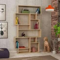 CARRY 10 Cube Bookcase - Oak