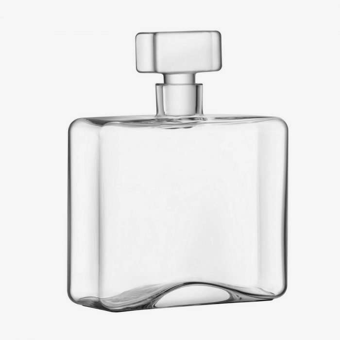 Cask rectangular whisky decanter 1l