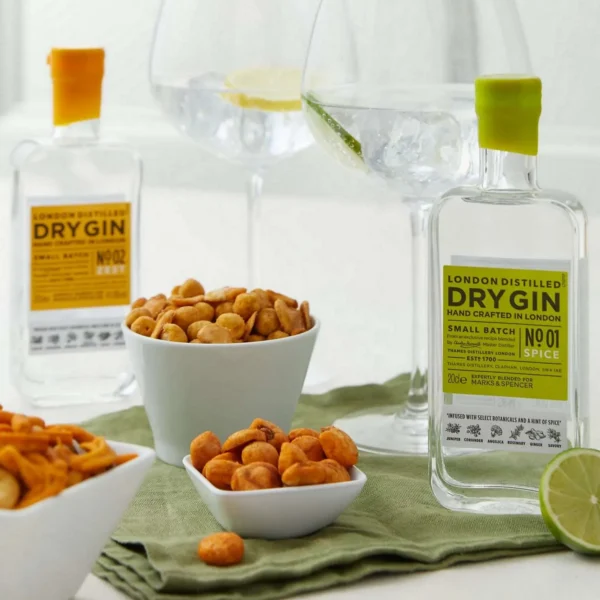 The gin & snacks letterbox gift