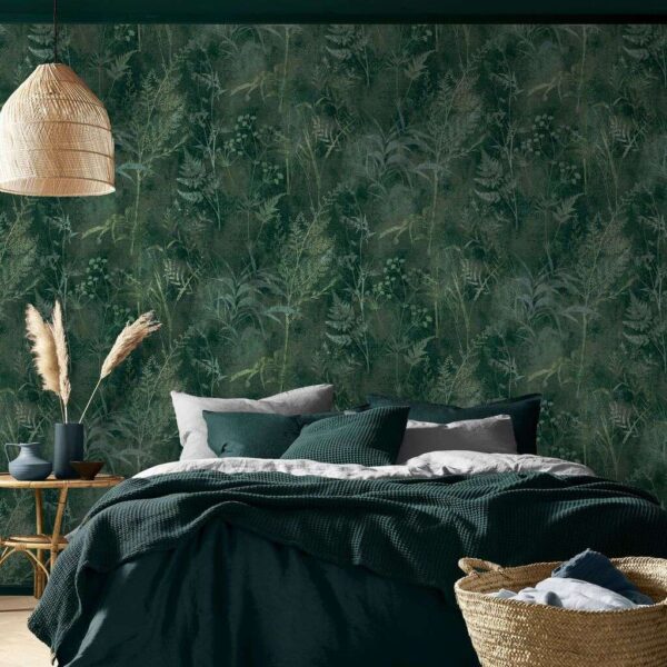 Restore Emerald Wallpaper - 10 Metres