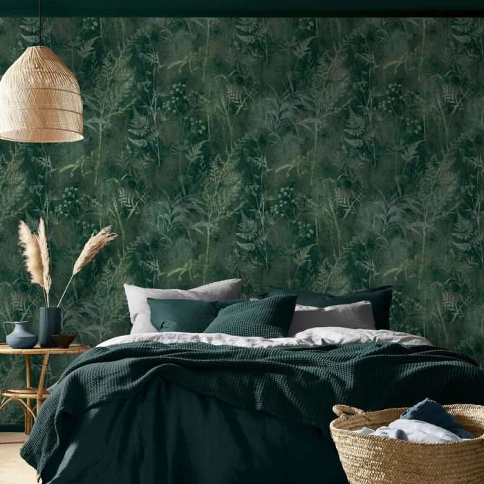 Restore emerald wallpaper - 10 metres