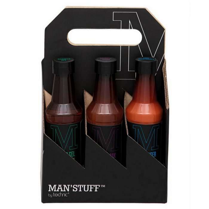 Man'stuff ultimate men's six pack toiletry gift set