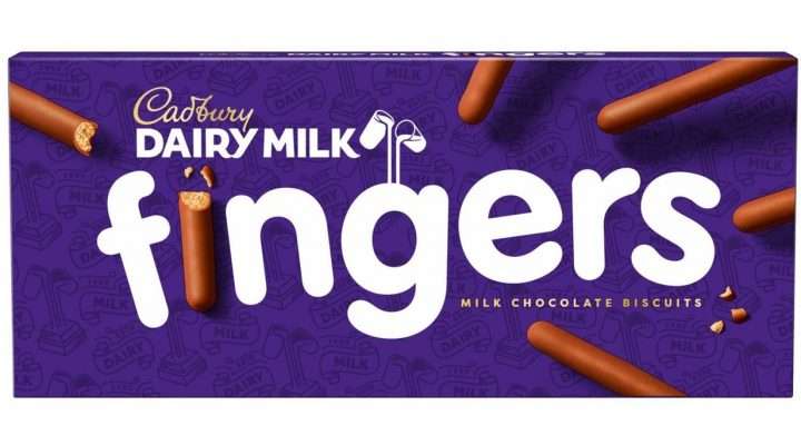 Cadbury Fingers Chocolate Biscuits  WAS £1.65 BUY 2 FOR £2.00