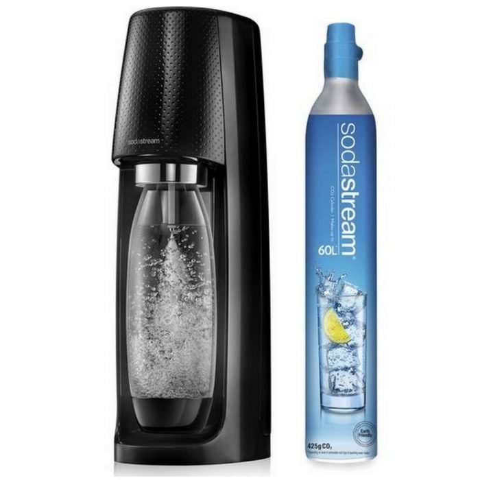 Sodastream spirit sparkling water maker - black
