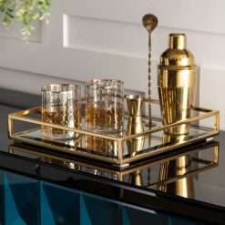Rippon Brass Square Tray
