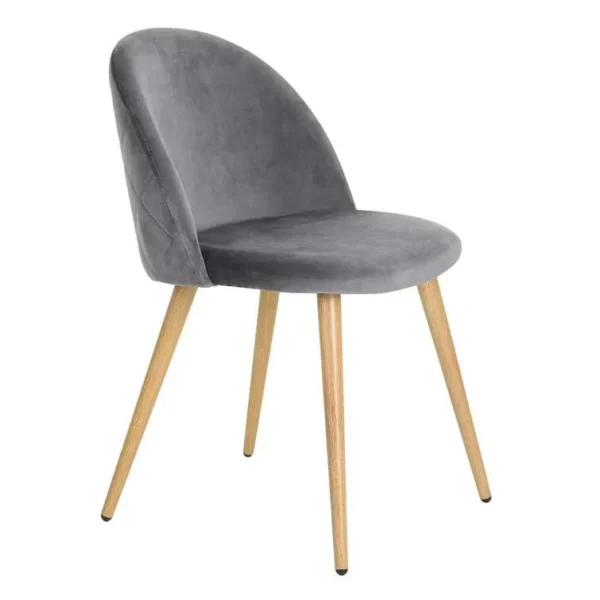 Dungorbery Dining Chair, Grey (Set of 2)