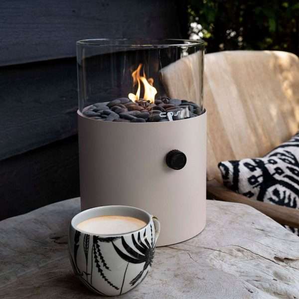 Cosi Fires Cosiscoop Fire Lantern, Taupe