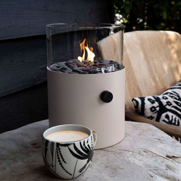 Cosi fires cosiscoop fire lantern, taupe