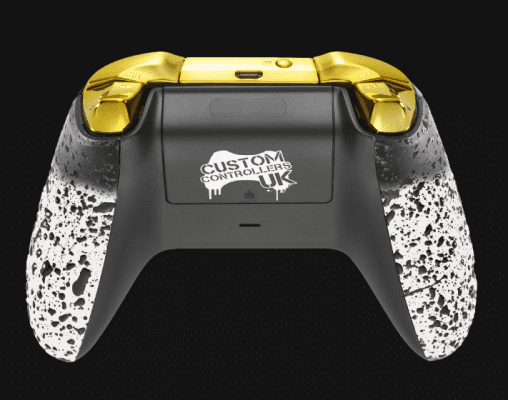 Xbox one s controller - 3d white shadow edition - custom controller - reverse
