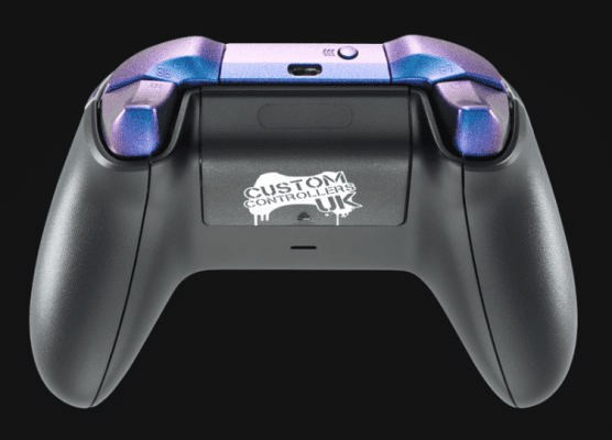 Xbox one s controller - blue storm edition - custom controller - reverse