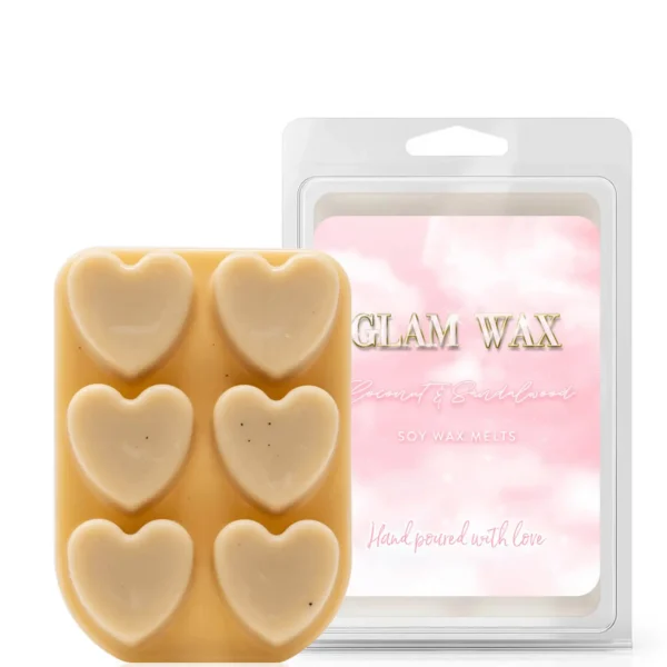 Glam Wax Coconut and Sandalwood Wax Melts 70g