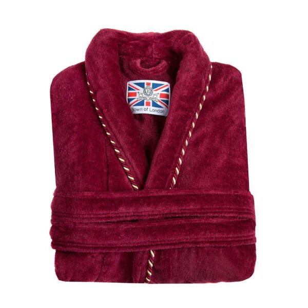 Rich Men's Dressing Gown - Earl Claret